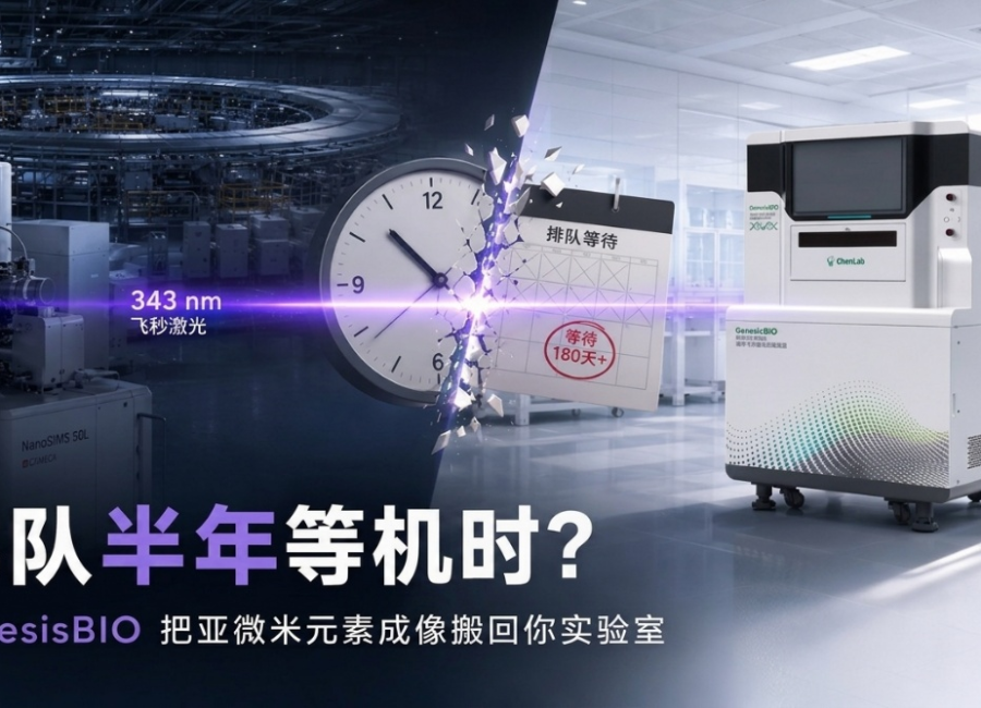 亚细胞元素分析新选择——GenesisBIO点阵飞秒激光剥蚀技术：实验室微区元素成像，告别机时焦虑