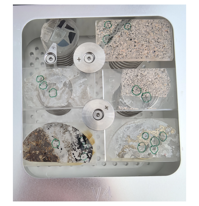 矿物微区微量测试